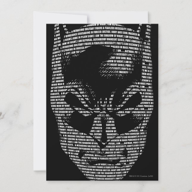 Batman Head Mantra (Front)
