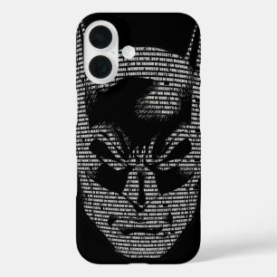 Batman Head Mantra iPhone 16 Case