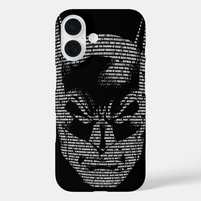 Batman Head Mantra Case-Mate iPhone Case (Back)