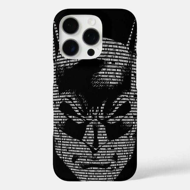 Batman Head Mantra Case-Mate iPhone Case (Back)