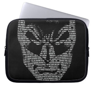 Batman Head Mantra Laptop Sleeve