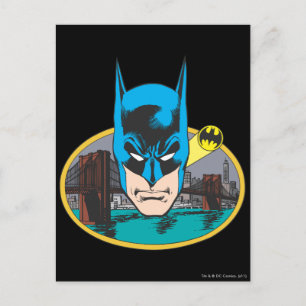 Batman Head Postcard