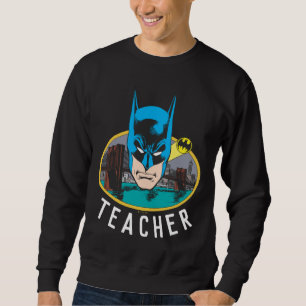 Batman Head Teacher Sweatshirt