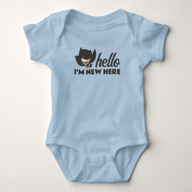 Batman | Hello, I'm New Here - New Baby Bodysuit (Front)