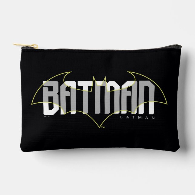 Batman Hi-Tech Name Graphic Accessory Pouch (Front)