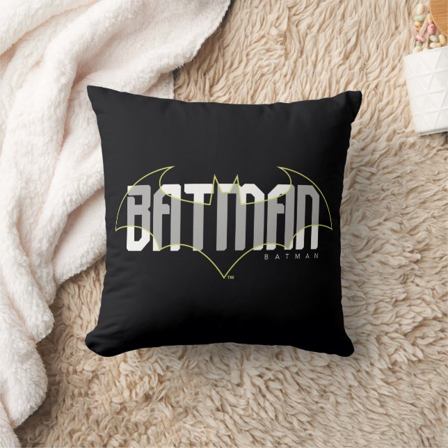 Batman Hi-Tech Name Graphic Cushion (Blanket)