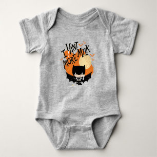 Batman I Vant More Milk Baby Bodysuit
