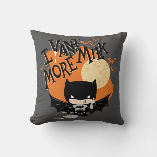 Batman | I Vant More Milk Cushion (Front)