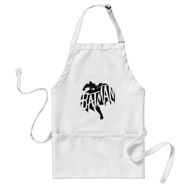 Batman Ink Brush Name Standard Apron (Front)