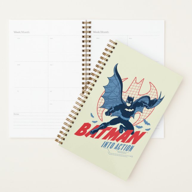 Batman Into Action Planner (Display)