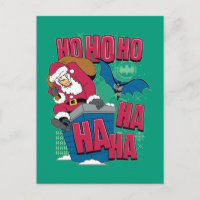 Batman | Joker Santa Claus Climbing Out Chimney