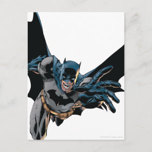 Batman Jumping Forward, Yell Postcard