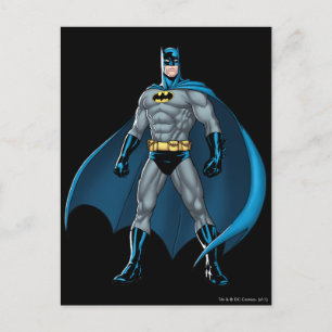 Batman Kicks Postcard