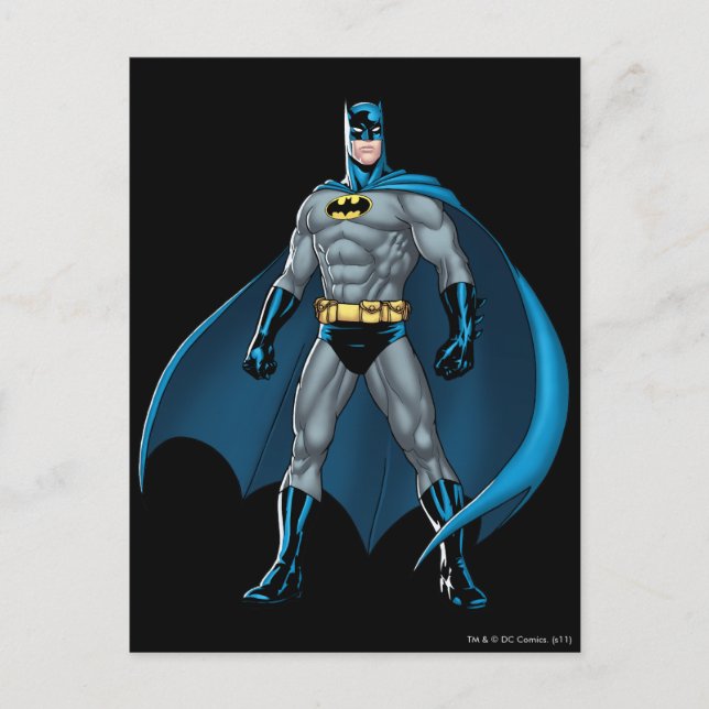 Batman Kicks Postcard (Front)