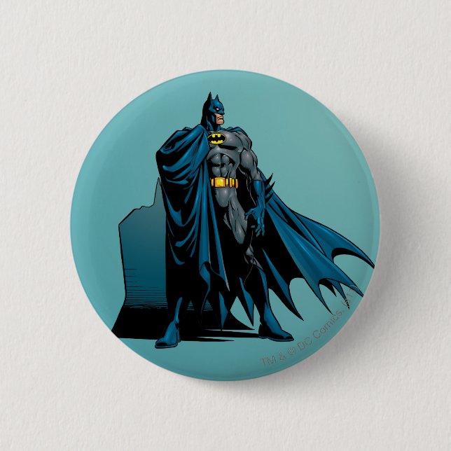 Batman Knight FX - 12B 6 Cm Round Badge (Front)