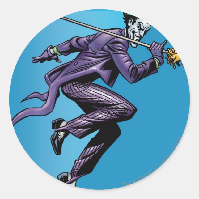 Batman Knight FX - 23B Classic Round Sticker (Front)