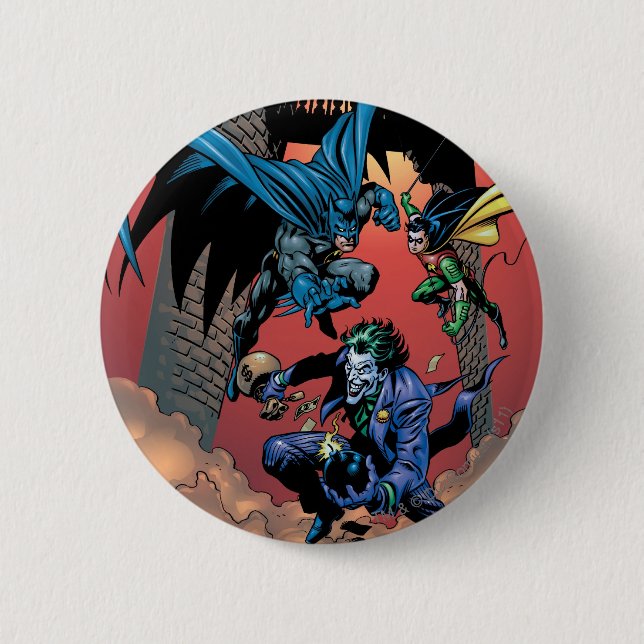 Batman Knight FX - 8 6 Cm Round Badge (Front)