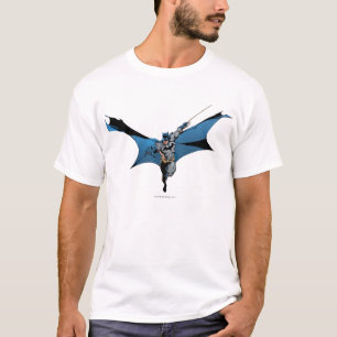 Batman leaps with rope T-Shirt