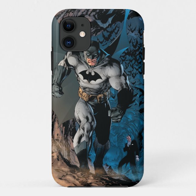 Batman Leaving Bat Cave Case-Mate iPhone Case (Back)
