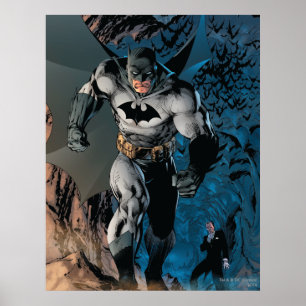 Batman Leaving Bat Cave Poster