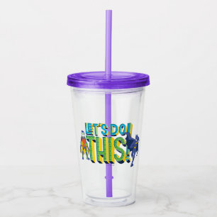 Batman   Let's Do This Acrylic Tumbler