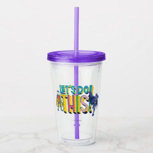 Batman   Let's Do This Acrylic Tumbler