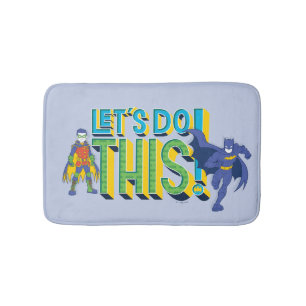 Batman   Let's Do This Bath Mat