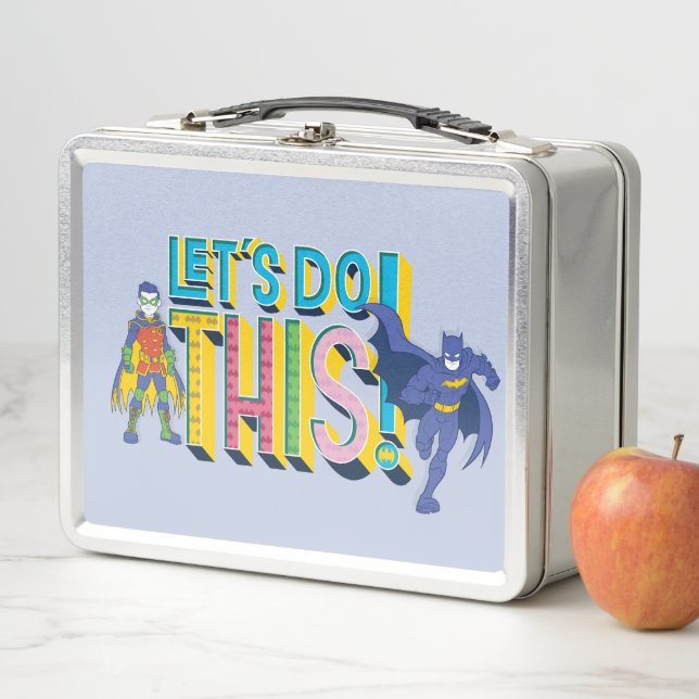 Batman | Let's Do This Metal Lunch Box (In Situ)