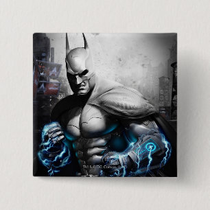 Batman - Lightning 15 Cm Square Badge