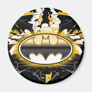 Batman Logo with Cars Magnet