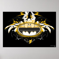 Batman Logo with Cars
