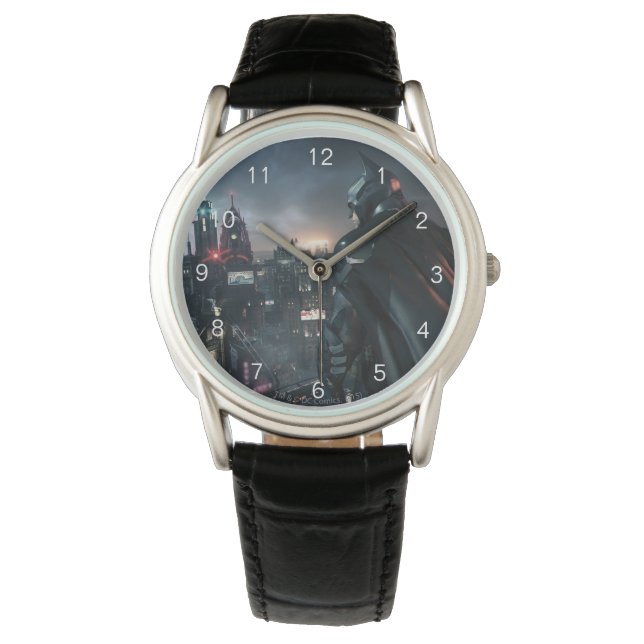 Batman Looking Over City Watch (Front)