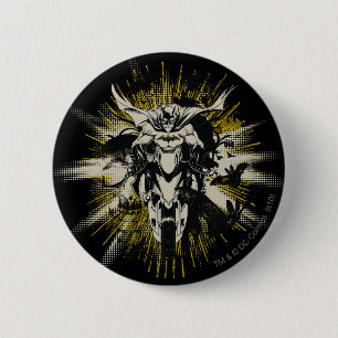 Batman on Bike 6 Cm Round Badge