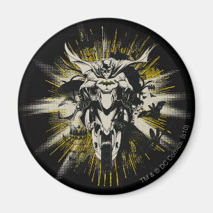 Batman on Bike Magnet