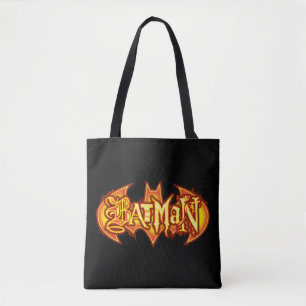 Batman   Orange Seasonal Logo Tote Bag