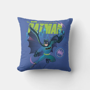 Batman "Own Your Power" City Graphic Cushion