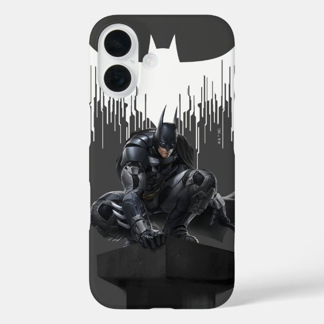 Batman Perched on a Pillar Case-Mate iPhone Case (Back)