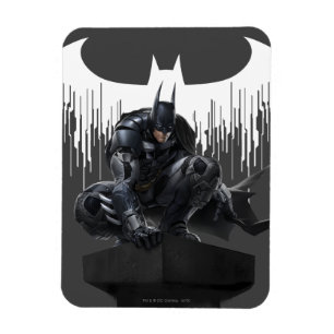 Batman Perched on a Pillar Magnet