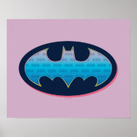 Batman | Pink & Blue Symbol