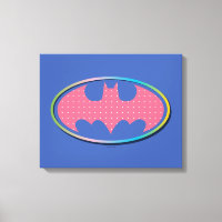 Batman | Pink Polka Dot Logo