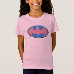 Batman   Pink Polka Dot Logo T-Shirt