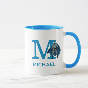 Batman Protector   Add Your Monogram & Name Mug