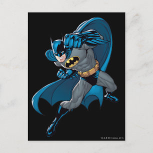Batman Punch Postcard