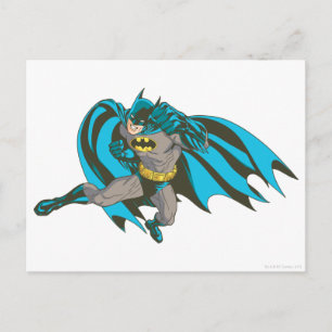Batman Punching 1 Postcard