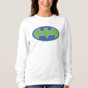 Batman Purple & Green Symbol Sweatshirt