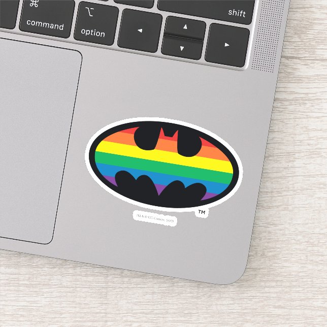 Batman Rainbow Logo (Detail)