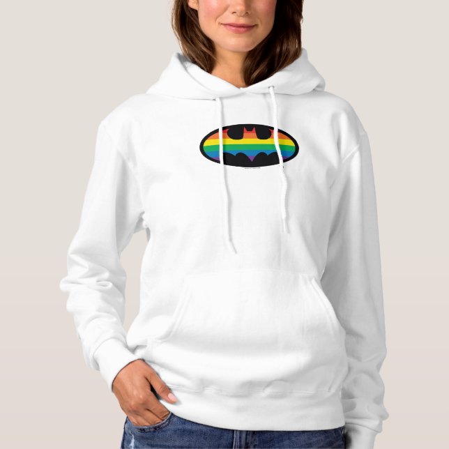 Batman Rainbow Logo Hoodie (Front)