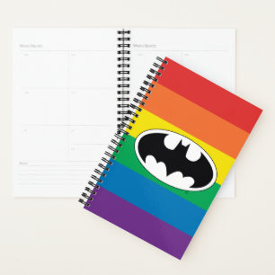 Batman Rainbow Logo Planner