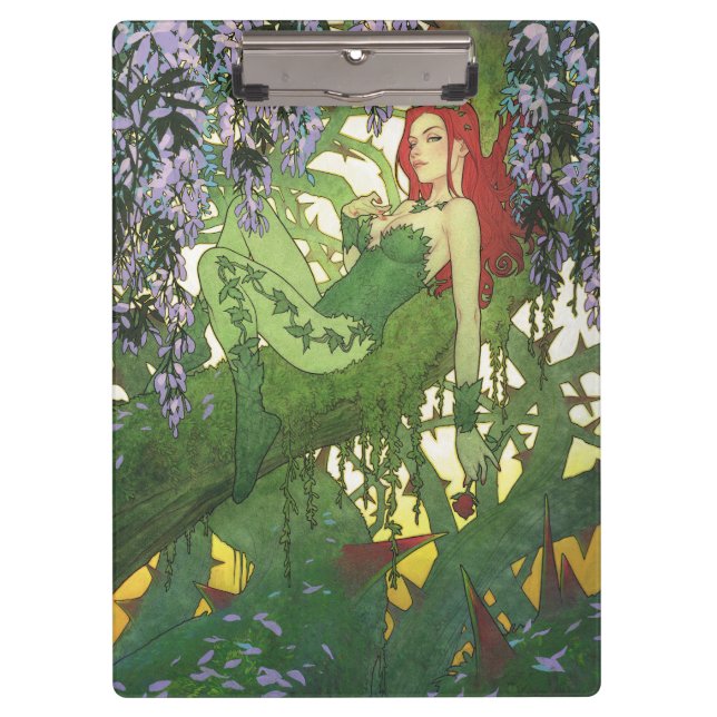 Batman Rebirth Poison Ivy Cover Illustration Clipboard (Front)