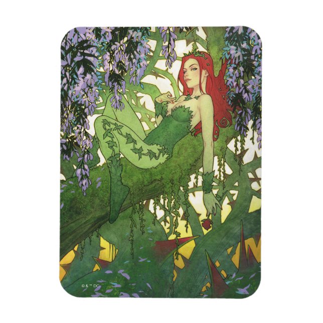 Batman Rebirth Poison Ivy Cover Illustration Magnet (Vertical)